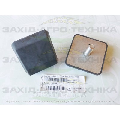 Буфер резиновий 80х80х30 М12х35 - 9242180