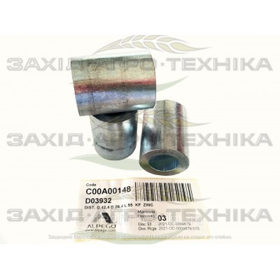 Втулка D.42,4 D.26,4 L.55 KF ZINC - D03932/C00A148