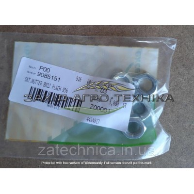 Гайка шестигранна низька М12 936 - 9085151