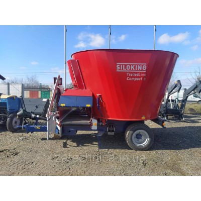 Змішувач-кормороздавач Siloking Compact 8 Classic Trailed