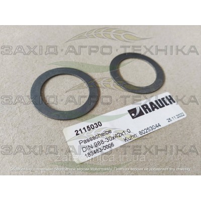 Шайба 30х42х1.0 DIN 988 - R2115030