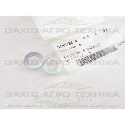 Шайба ISO 7089 - 8 ZN - 0426650