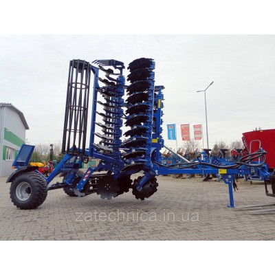 Дискова борона Rolmako U693 6 метрів труб.каток (складана рама)