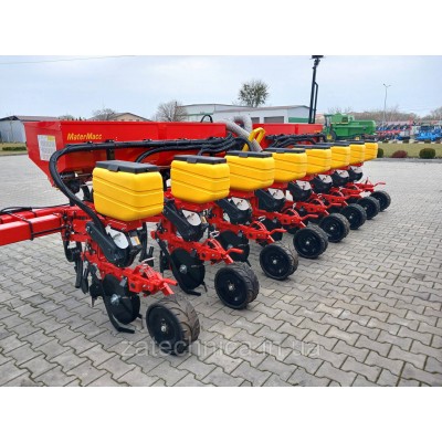 Сівалка навісна Mater Macc MS 4100 із внесенням добрив, 8 рядів, диск - кіль