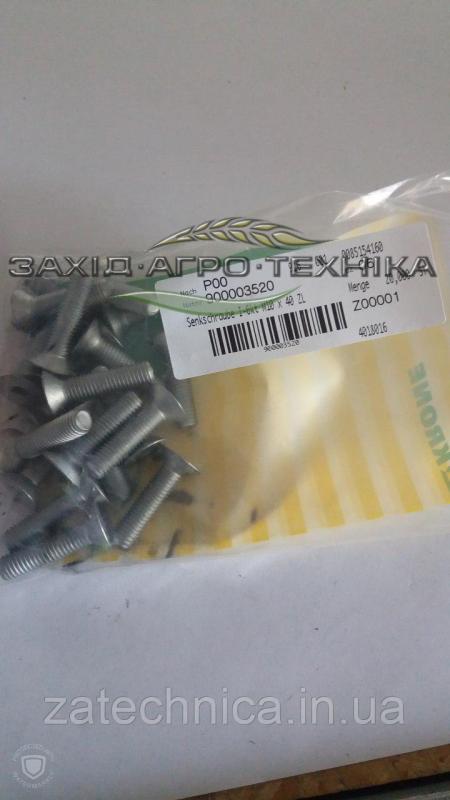 Гвинт з потайною головкою внутр шестигр М10х40 - 900003520