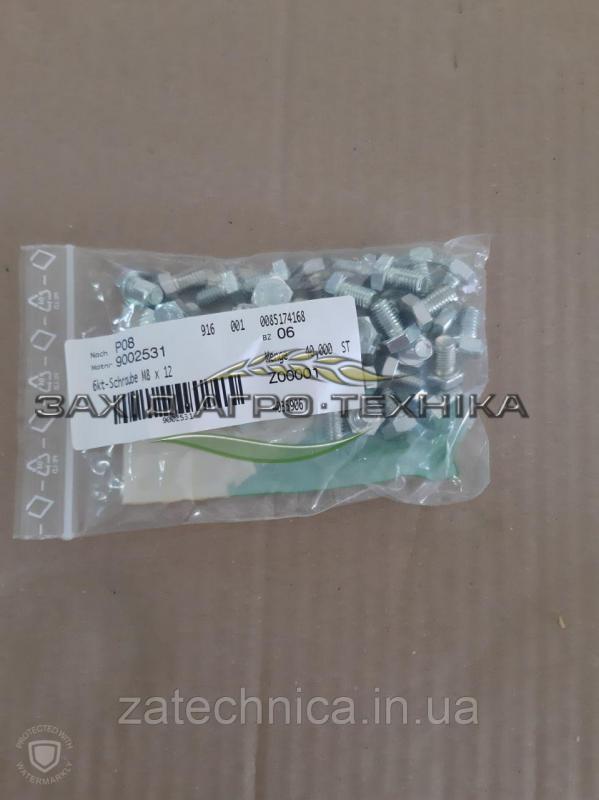 Болт з шестигранною головкою М8х12 - 9002531