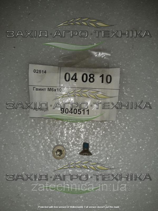 Гвинт М6х10 - 9040511