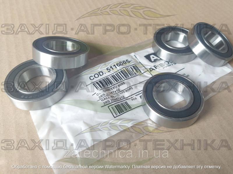 Підшипник 6005 2RS - 51160054