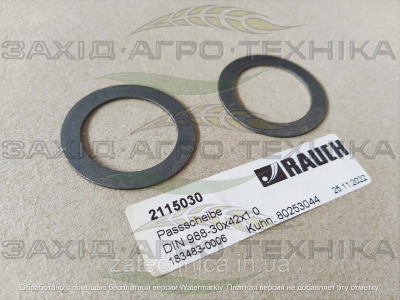 Шайба 30х42х1.0 DIN 988 - R2115030