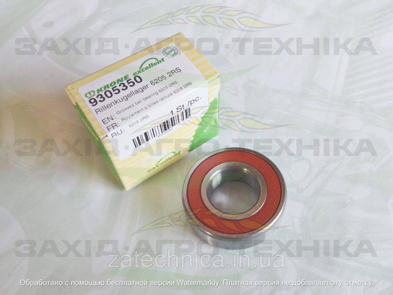 Підшипник кульковий радіальний 6205 2RS - 9305350